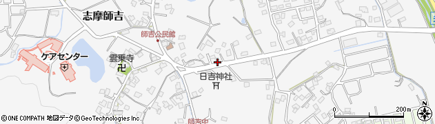 福岡県糸島市志摩師吉652周辺の地図