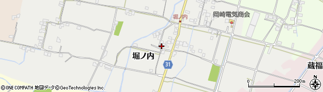 高知県南国市堀ノ内436周辺の地図