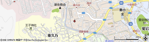 高知県高知市西秦泉寺161周辺の地図