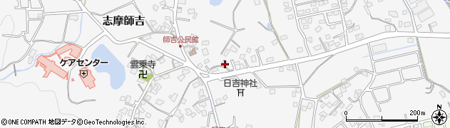 福岡県糸島市志摩師吉644周辺の地図