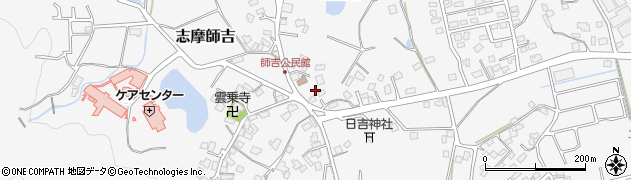福岡県糸島市志摩師吉619周辺の地図