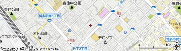 株式会社地盤調査事務所　福岡連絡所周辺の地図