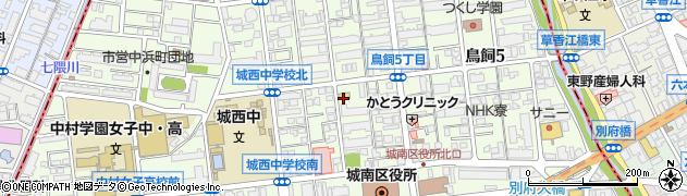 セブンイレブン福岡鳥飼６丁目店周辺の地図