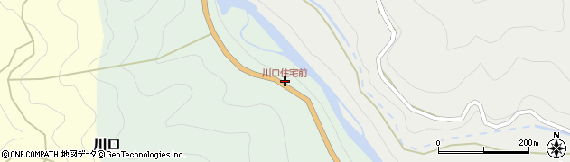 川口住宅前周辺の地図