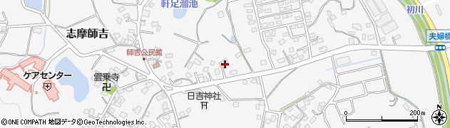 福岡県糸島市志摩師吉663周辺の地図