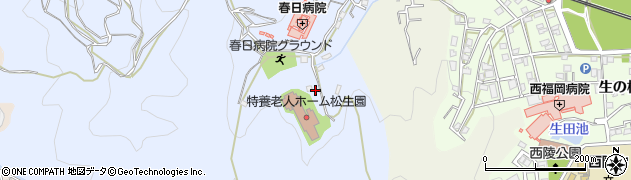 福岡県福岡市西区今宿青木1093周辺の地図