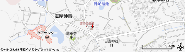福岡県糸島市志摩師吉610周辺の地図