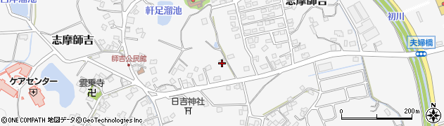 福岡県糸島市志摩師吉668周辺の地図