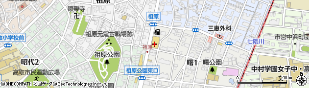 トヨタカローラ福岡西新店周辺の地図