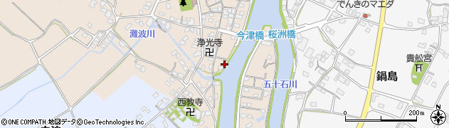 大分県中津市今津580周辺の地図