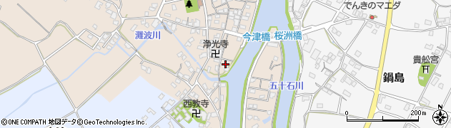 大分県中津市今津581周辺の地図
