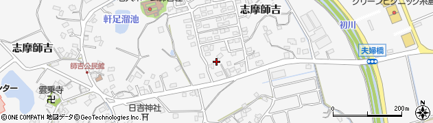 福岡県糸島市志摩師吉483周辺の地図