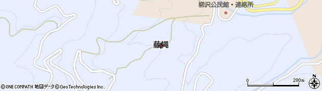 愛媛県大洲市藤縄周辺の地図