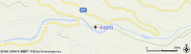 愛媛県喜多郡内子町上川2859周辺の地図