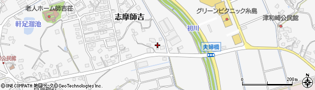 福岡県糸島市志摩師吉464周辺の地図