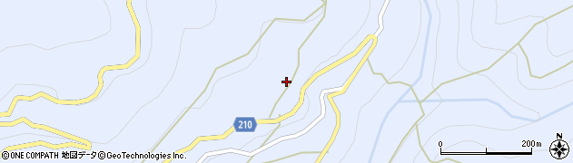 愛媛県上浮穴郡久万高原町黒藤川1574周辺の地図