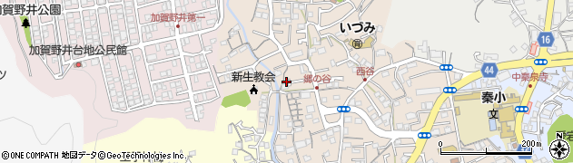 高知県高知市西秦泉寺252周辺の地図