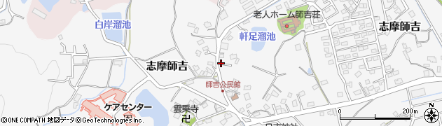 福岡県糸島市志摩師吉836周辺の地図