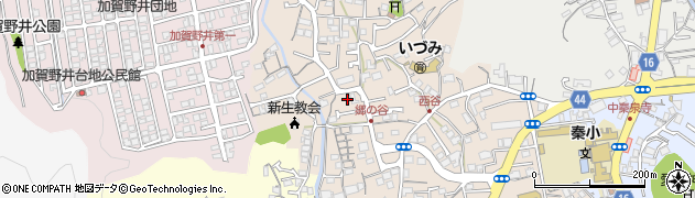 高知県高知市西秦泉寺257周辺の地図