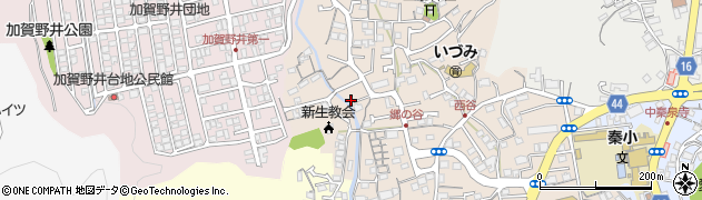 高知県高知市西秦泉寺250周辺の地図