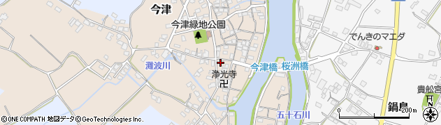 岡本美容室今津店周辺の地図