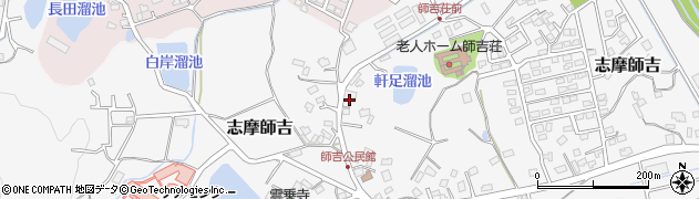 福岡県糸島市志摩師吉837周辺の地図