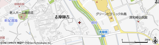 福岡県糸島市志摩師吉459周辺の地図