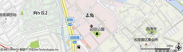 花ののぐち迎田公園通り店周辺の地図
