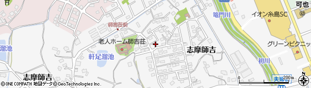 福岡県糸島市志摩師吉699周辺の地図
