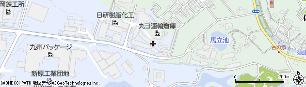福岡県糟屋郡須惠町上須惠1408周辺の地図
