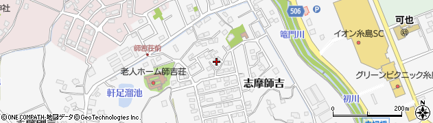 福岡県糸島市志摩師吉731周辺の地図