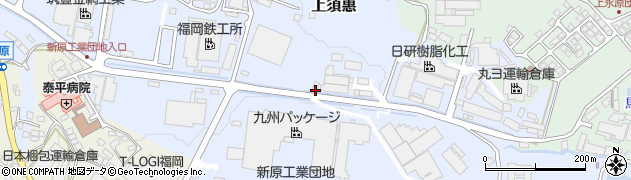 福岡県糟屋郡須惠町上須惠1349周辺の地図