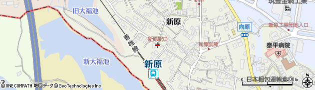 新原駅口周辺の地図