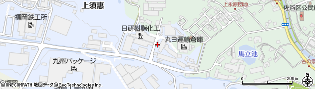福岡県糟屋郡須惠町上須惠1387周辺の地図