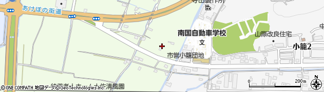 富士スレート株式会社　高知営業所周辺の地図