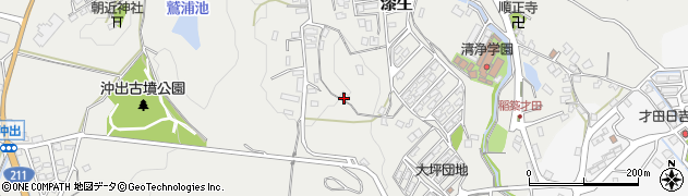 福岡県嘉麻市漆生1033周辺の地図