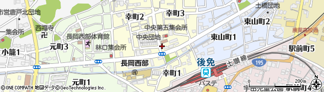 高知県南国市幸町周辺の地図