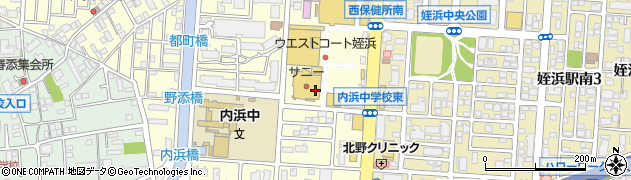 西日本シティ銀行ウエストコート姪浜 ＡＴＭ周辺の地図