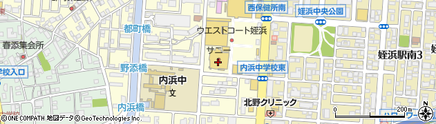 福岡銀行サニー姪浜店 ＡＴＭ周辺の地図