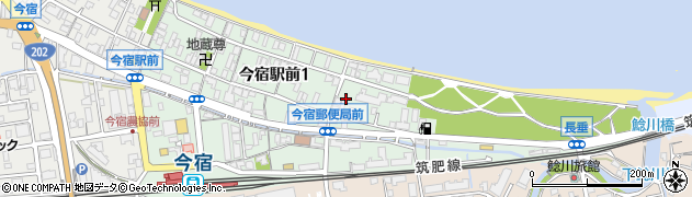 福岡県福岡市西区今宿駅前周辺の地図