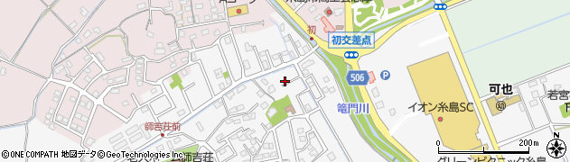福岡県糸島市志摩師吉727周辺の地図