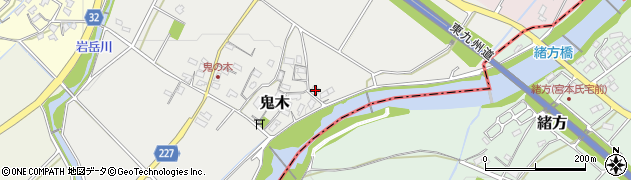 福岡県豊前市鬼木549周辺の地図