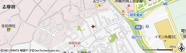福岡県糸島市志摩師吉799周辺の地図