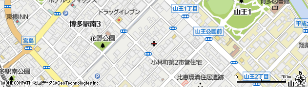 ミドリ安全株式会社福岡支店周辺の地図