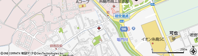 福岡県糸島市志摩師吉728周辺の地図