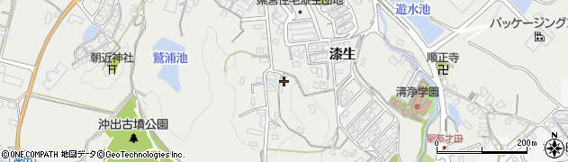 福岡県嘉麻市漆生1032周辺の地図