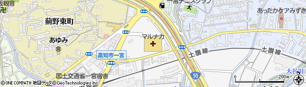 株式会社マルナカ　ツーリスト高知営業所周辺の地図