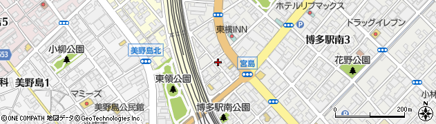 黄華園周辺の地図