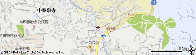 高知県高知市北秦泉寺88周辺の地図