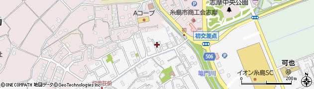 福岡県糸島市志摩師吉787周辺の地図